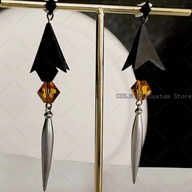 Cosplay Props - Juego Genshin Impact Zhongli Cosplay pendientes