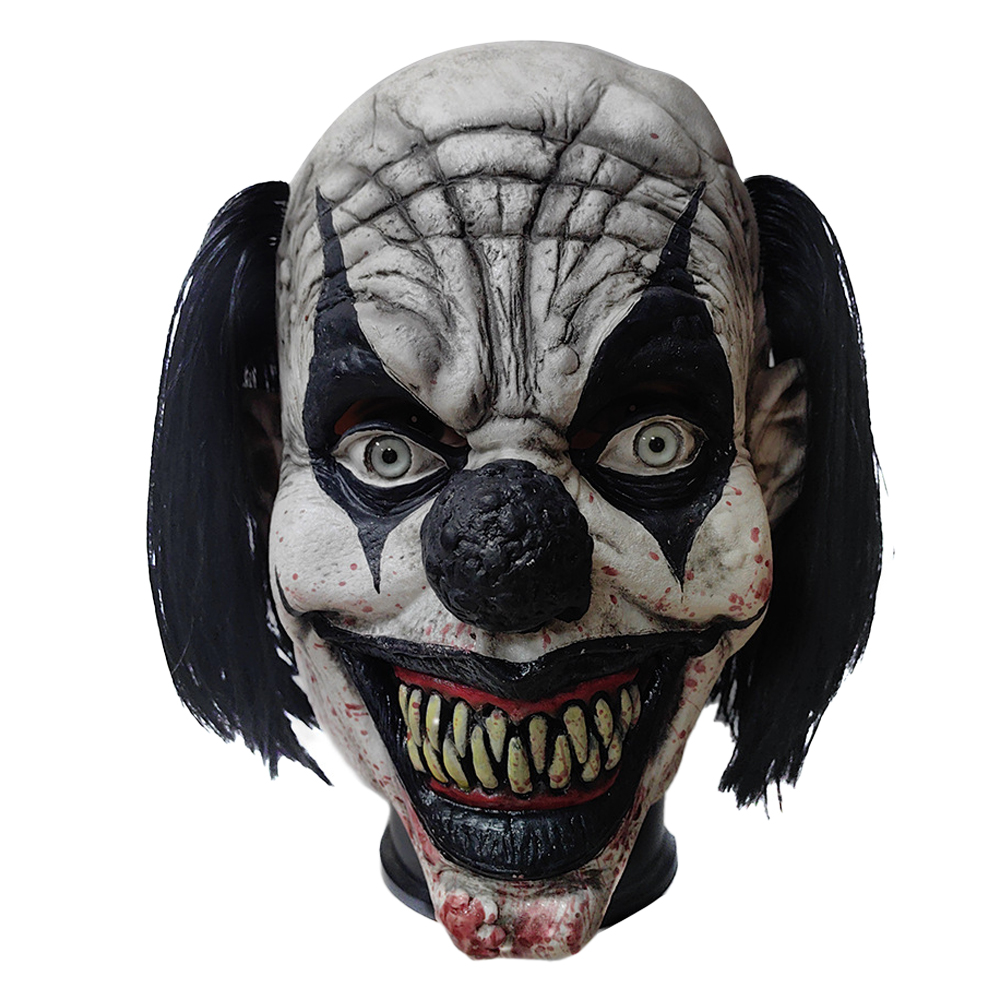 Briar Cosplay Prop - Máscara de payaso con sonrisa aterradora,