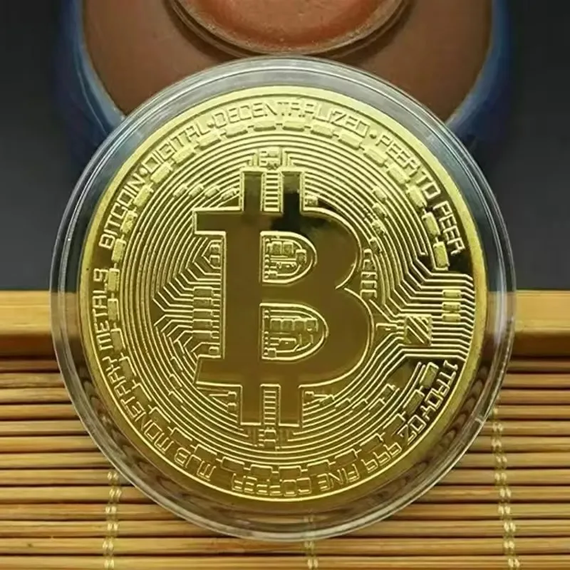 Cosplay Prop Business - Monedas conmemorativas únicas de Bitcoin El