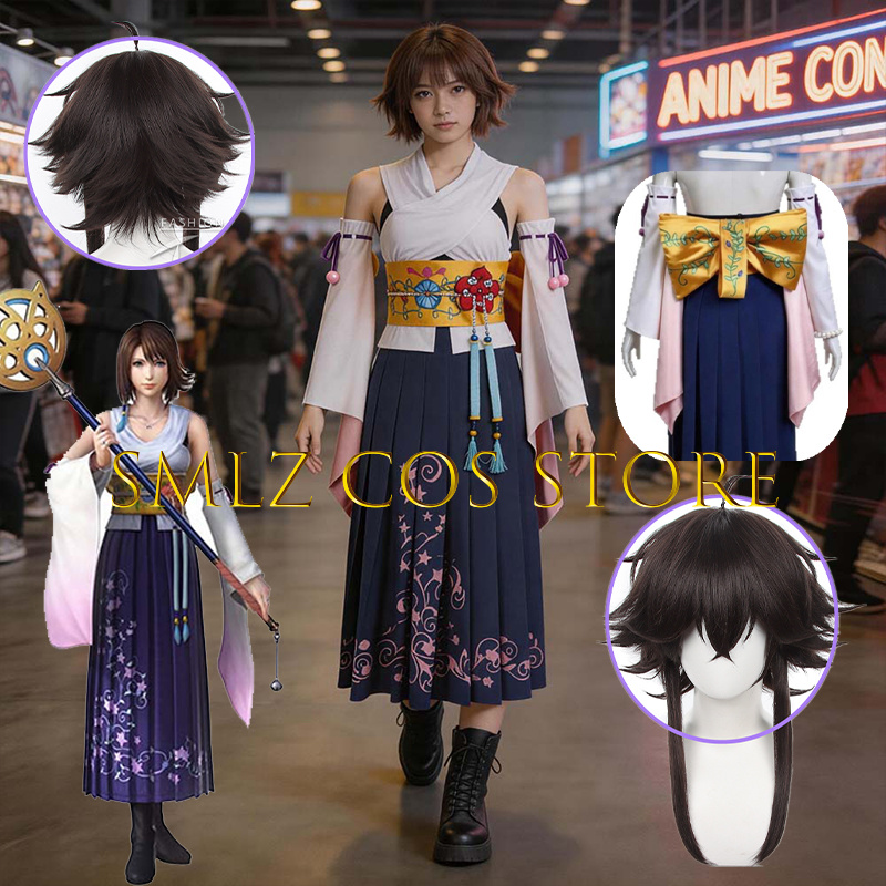 Cosplay Props - Disfraz de Cosplay de Yuna de