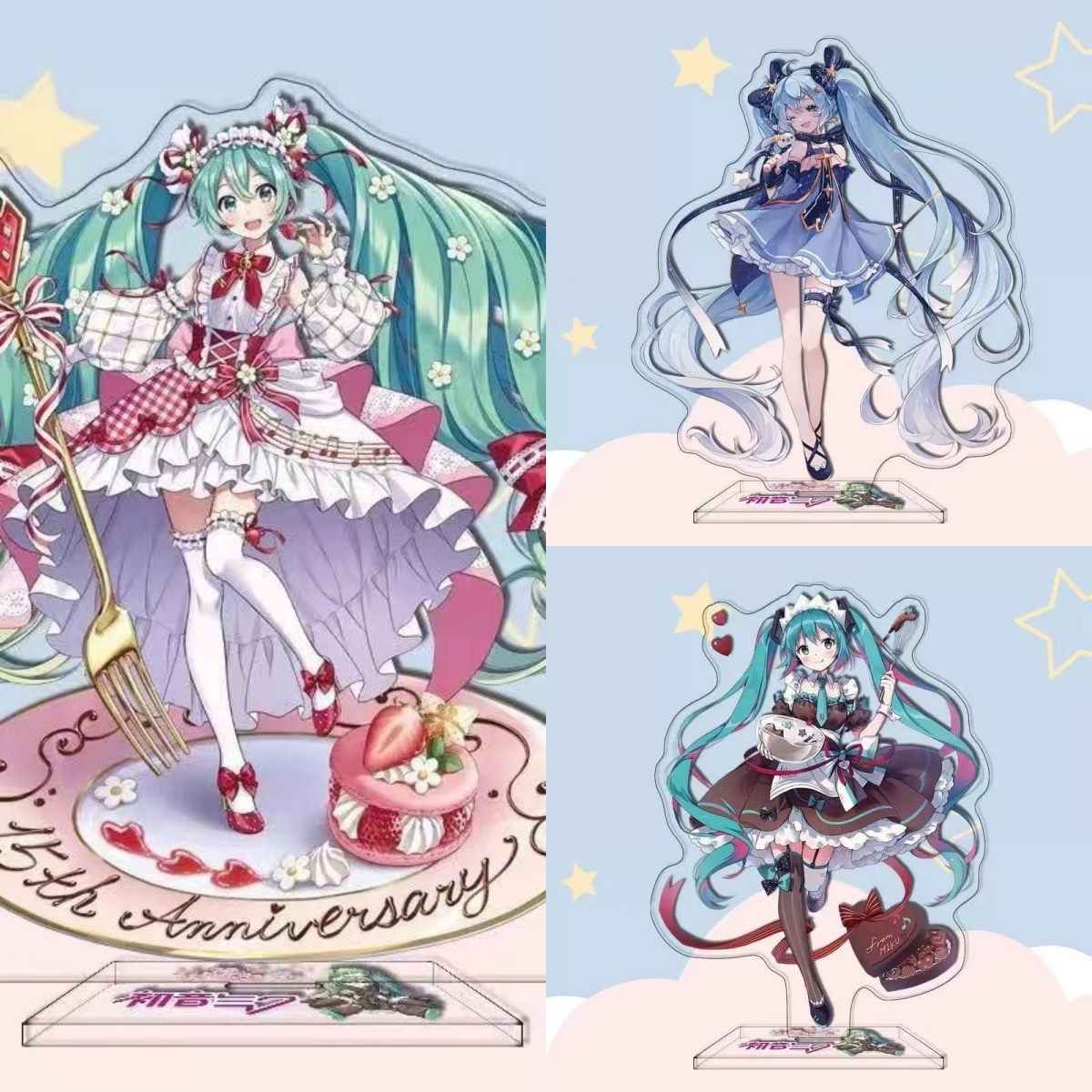 Anime Cosplay Prop - Figura Acrílica de Hatsune Miku, Personaje
