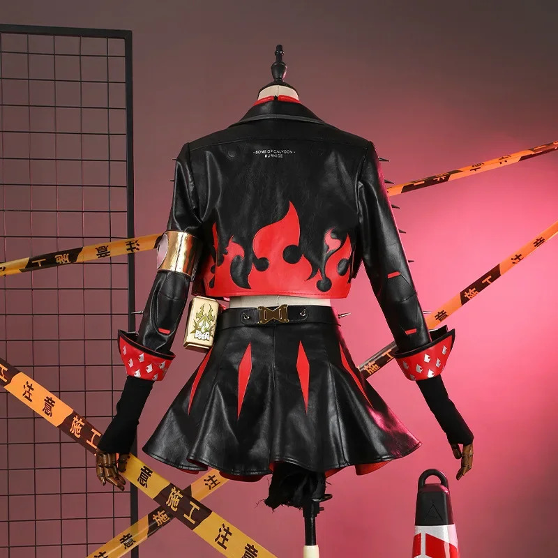 Burnice Cosplay Prop - 【Wetrose】 Disfraz de cosplay blanco Burnice