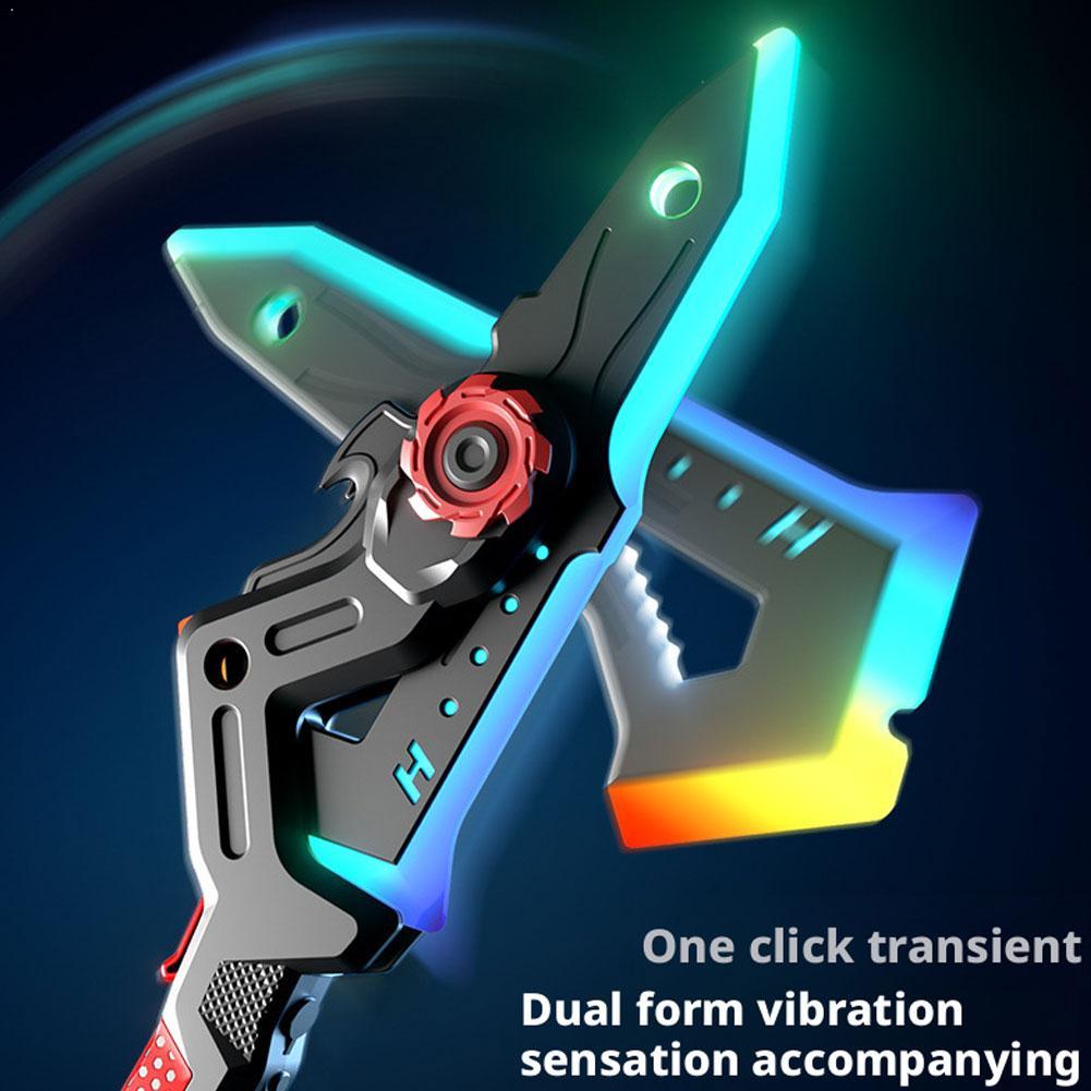 Cosplay Prop Axe - Hacha Láser Transformable con Luz LED
