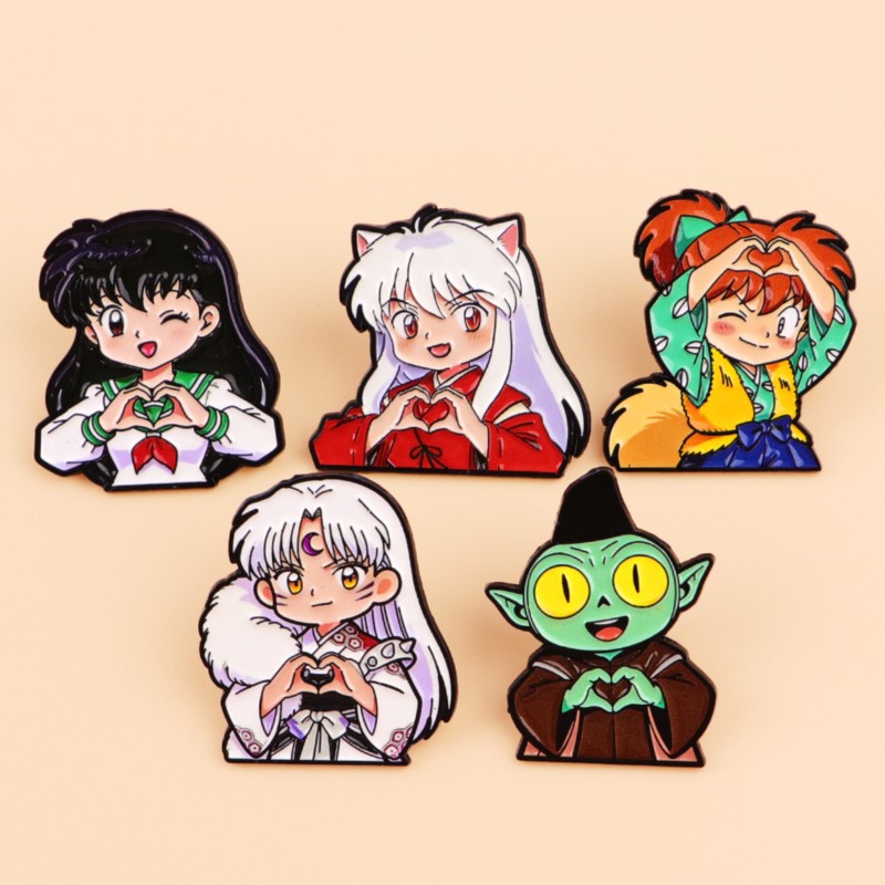 Pins de esmalte con diseño de  - Cosplay Prop Bag reseña y precio