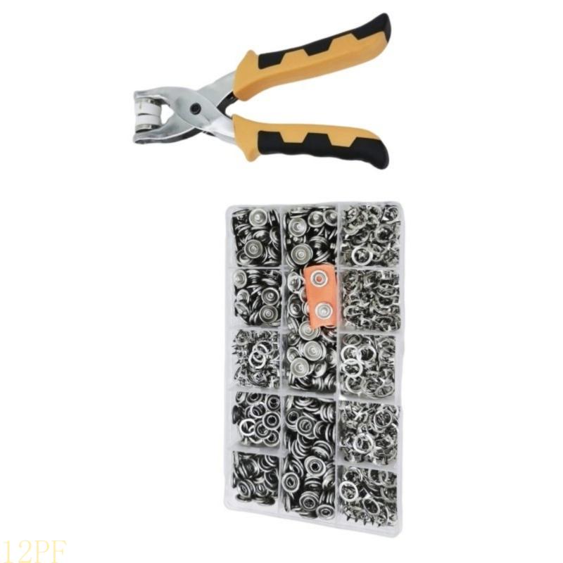 Cierres a presión metal 12PF 1 - Snap Plier Setter reseña y precio
