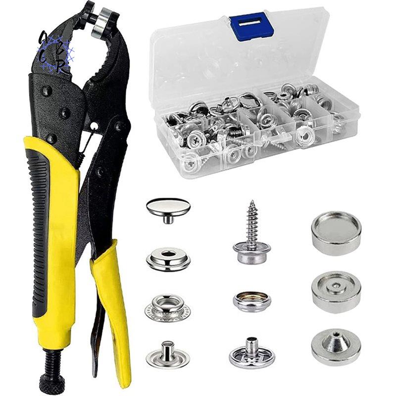 Kit de herramientas de broches - Snap Plier Setter reseña y precio