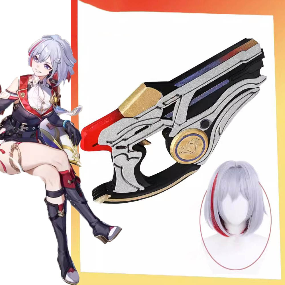 Juego de Anime Honkai Star Rai - Heat Gun Cosplay reseña y precio