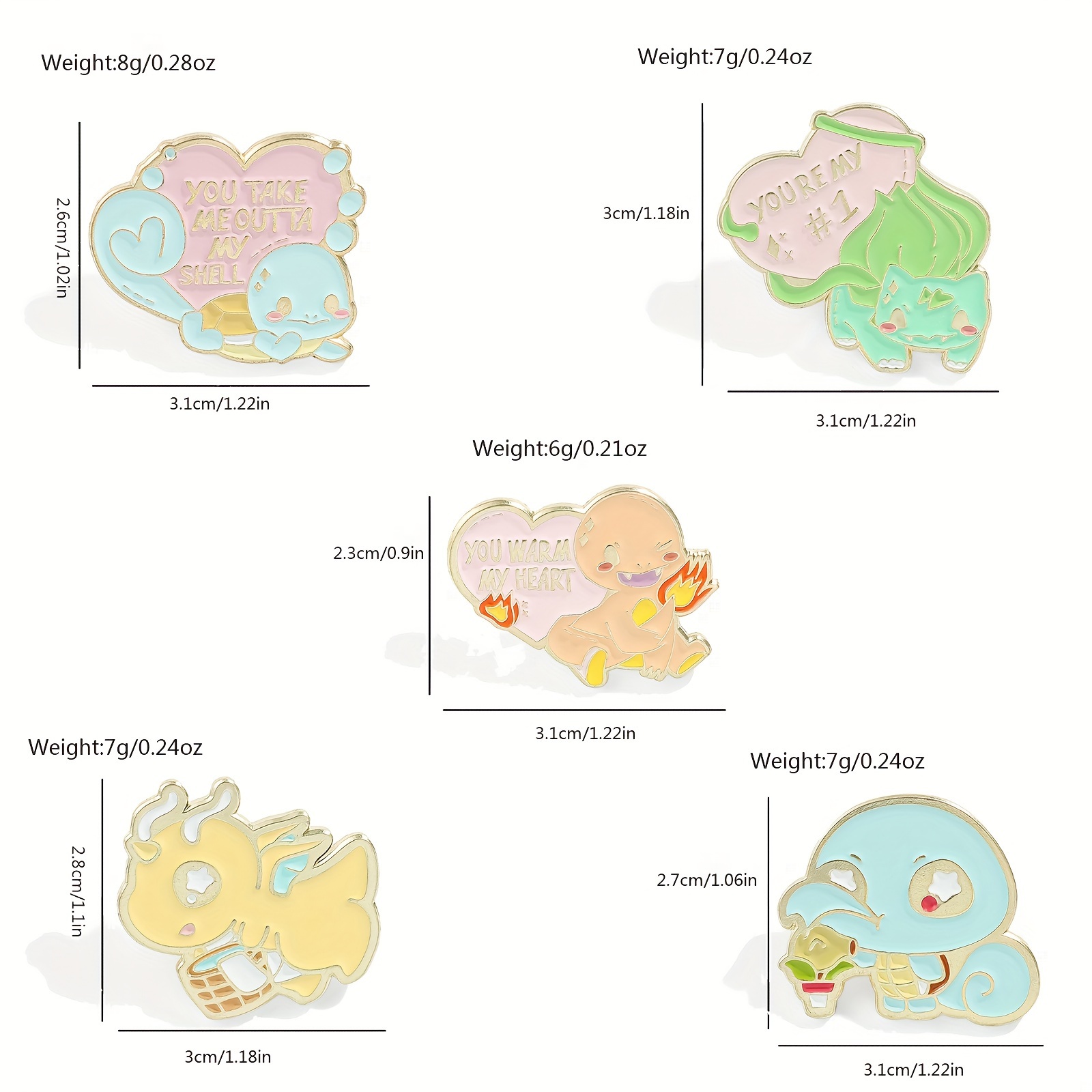 5 Broches de Anime Bonitos, Pi - Cosplay Prop Bag reseña y precio