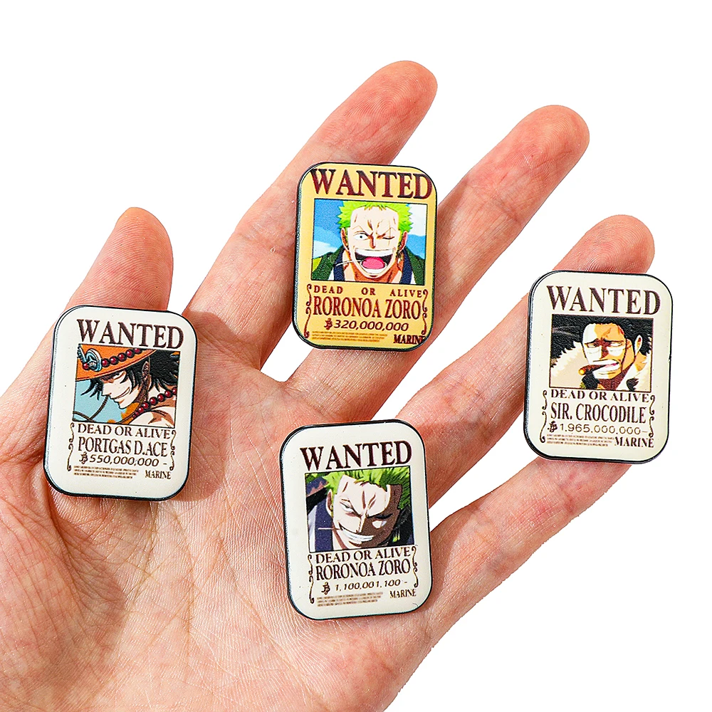 4 Broches de Anime de ONE PIEC - Cosplay Prop Bag reseña y precio