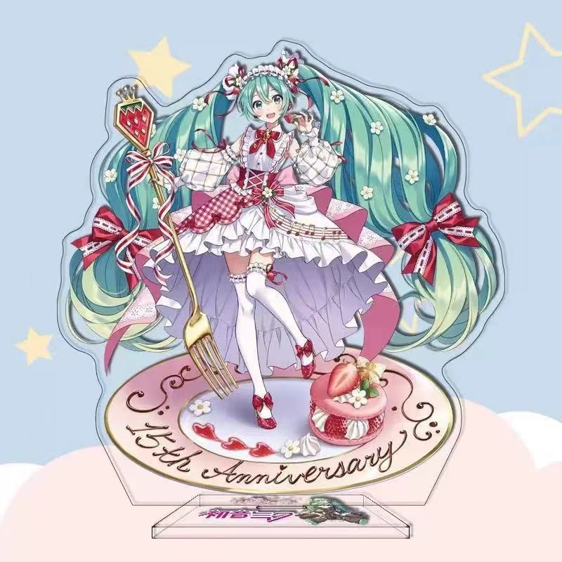Figura Acrílica de Hatsune Mik - Anime Cosplay Prop reseña y precio