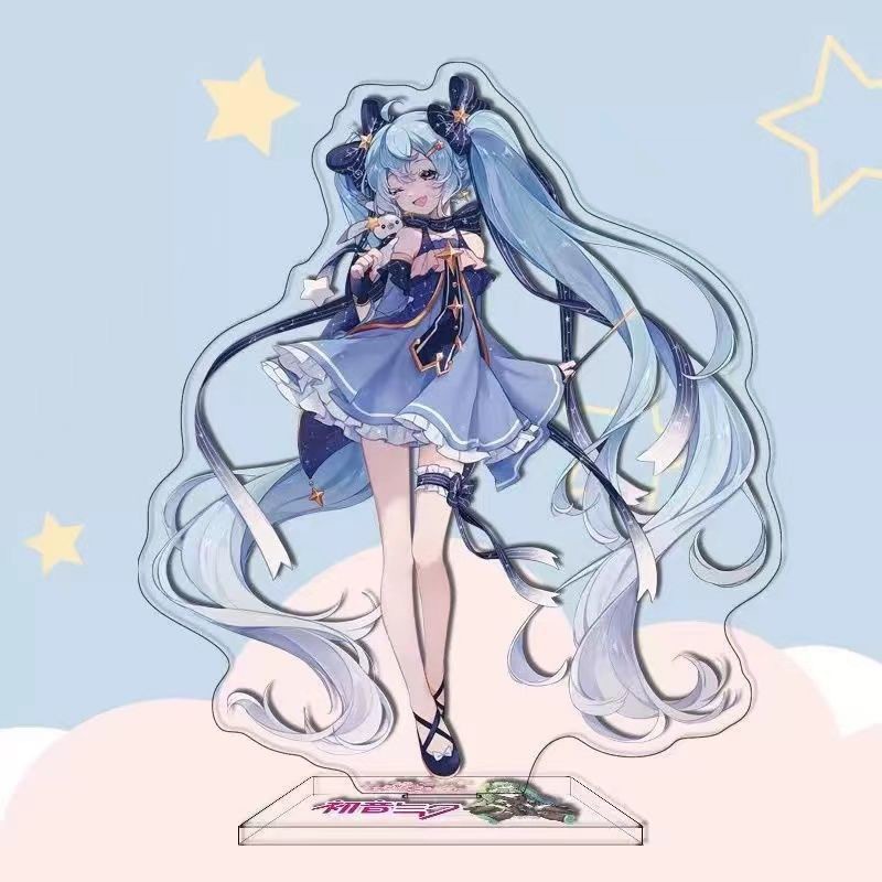 Figura Acrílica de Hatsune Mik - Anime Cosplay Prop reseña y precio