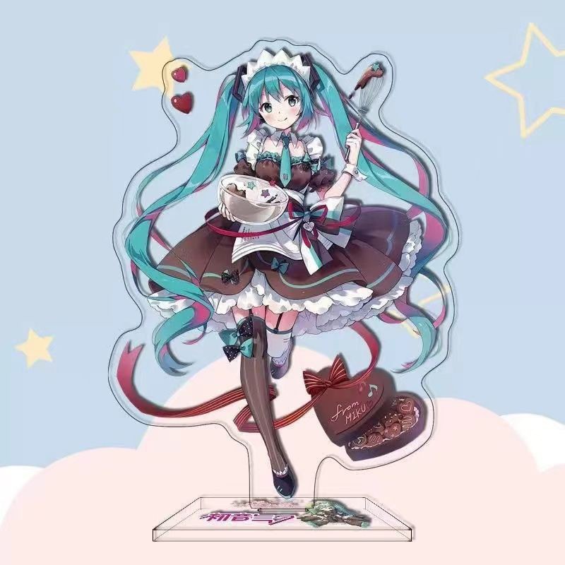 Figura Acrílica de Hatsune Mik - Anime Cosplay Prop reseña y precio