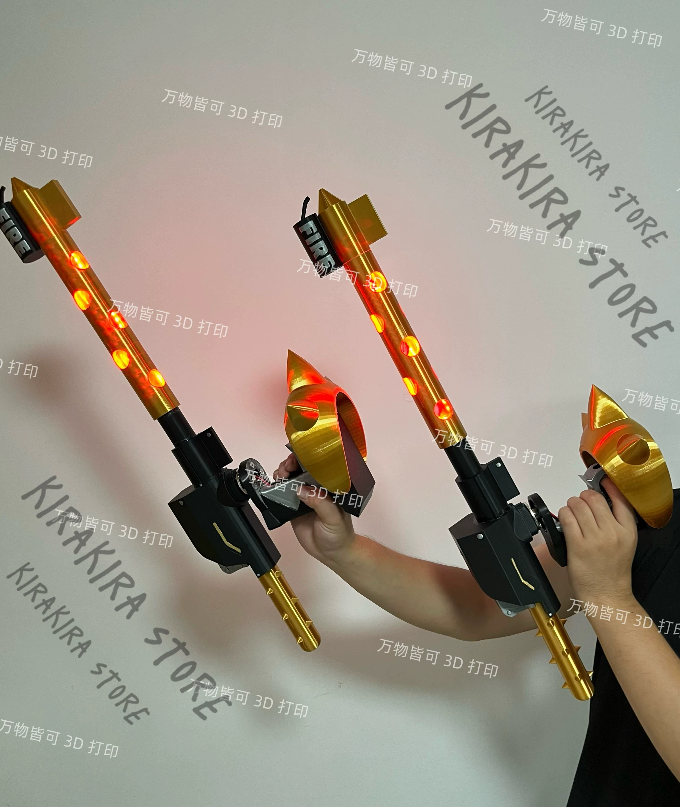 Disfraces de Cosplay de Burnic - Burnice Cosplay Prop reseña y precio