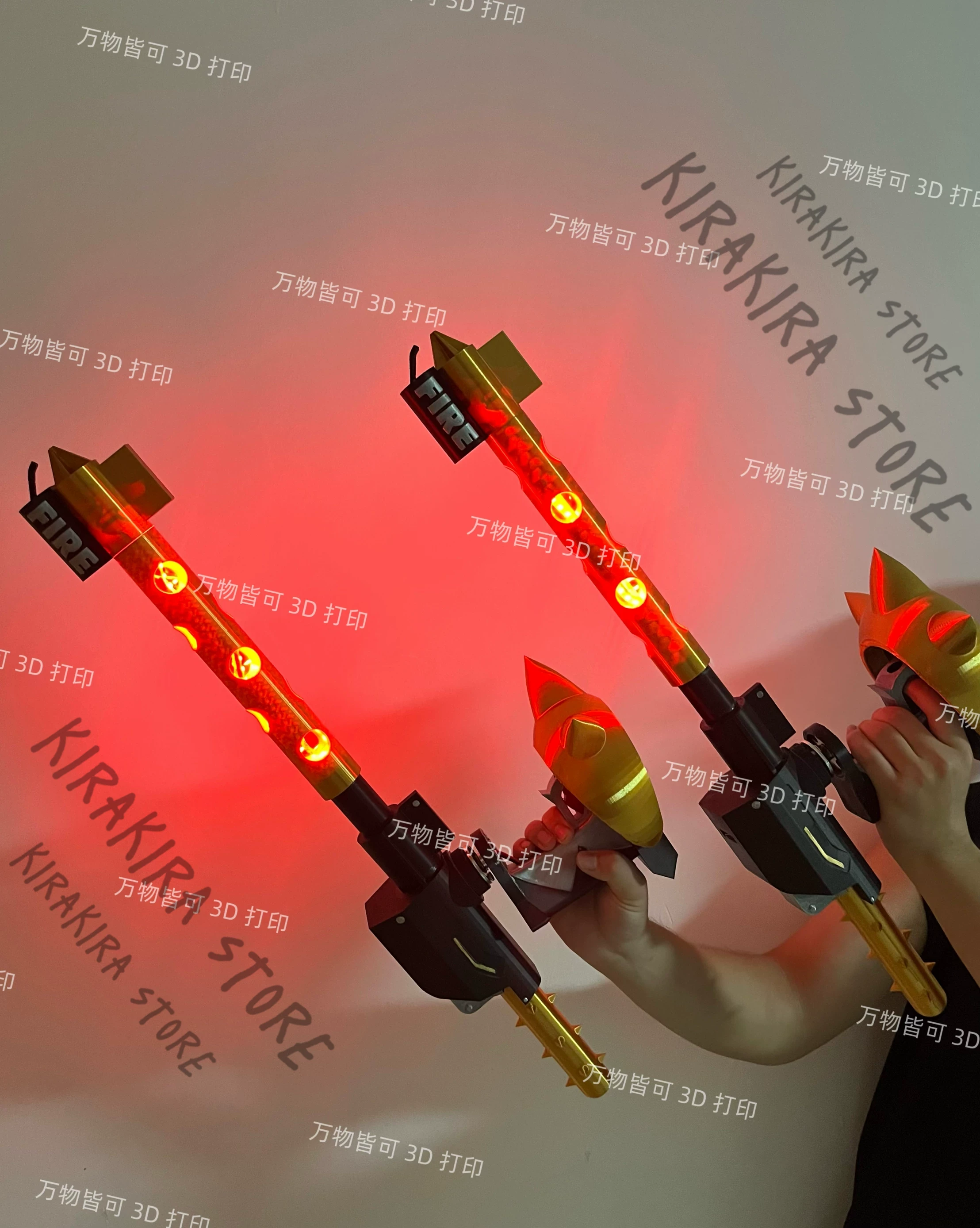 Disfraces de Cosplay de Burnic - Burnice Cosplay Prop reseña y precio