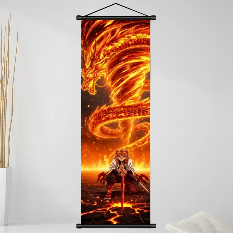 Póster de Tela con Diseño de A - Anime Cosplay Prop reseña y precio