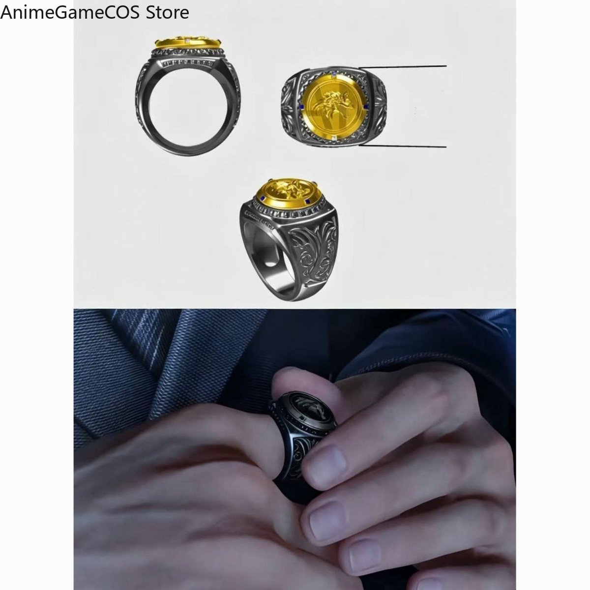 Anillos de Dedo de Anime Love  - Prop De Cosplay reseña y precio