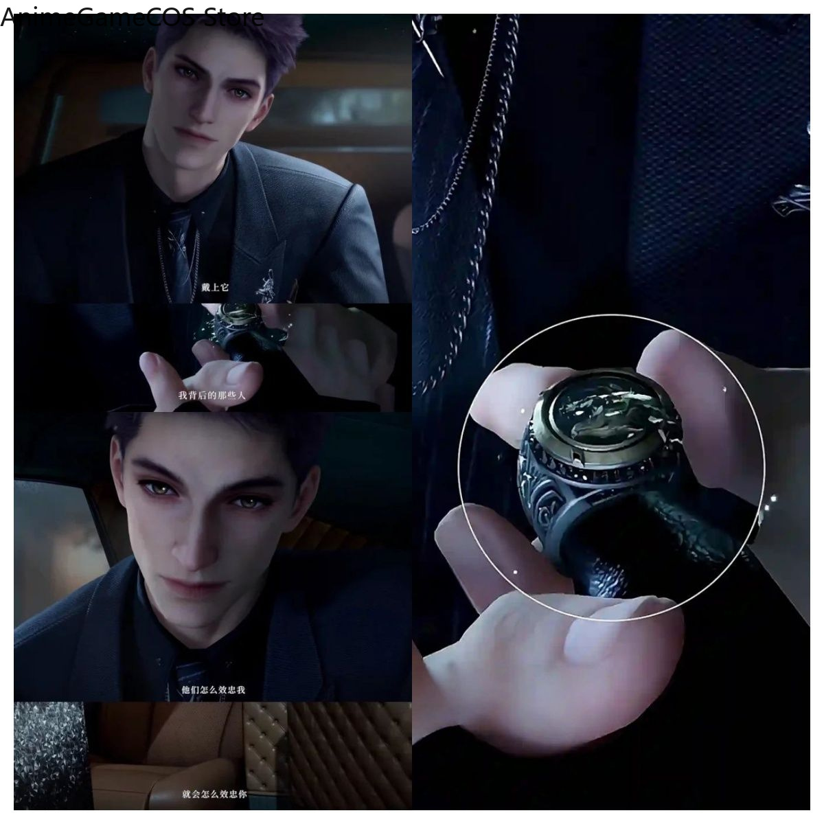 Anillos de Dedo de Anime Love  - Prop De Cosplay reseña y precio