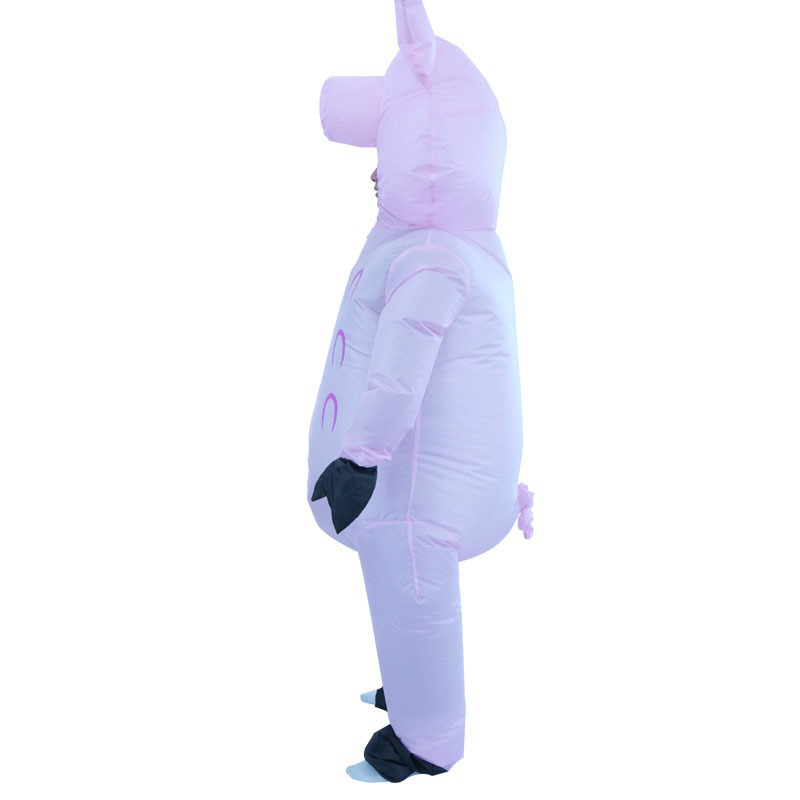 Disfraz Inflable de Cerdo Rosa - Cosplay Prop Business reseña y precio