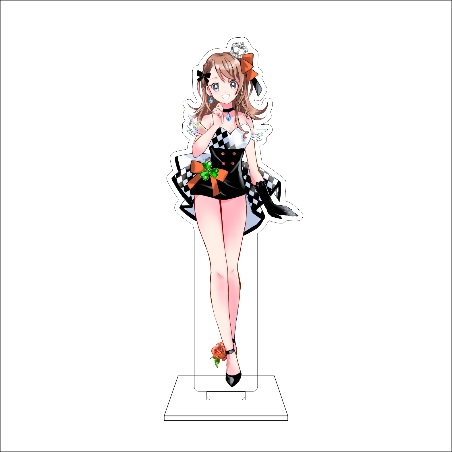 Anime de 16 cm ‌ Figura Acríli - Anime Cosplay Prop reseña y precio