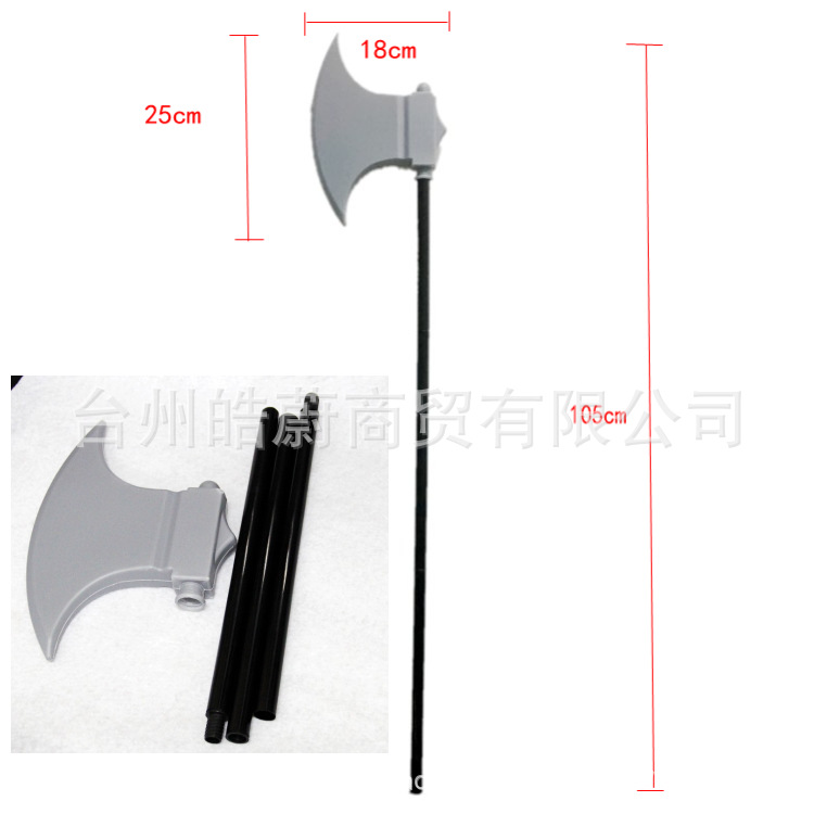 Divertido grande triángulo ten - Cosplay Prop Axe reseña y precio