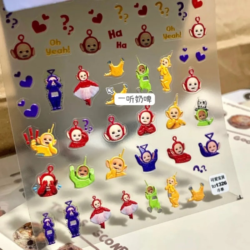 Pegatinas 3D de los Teletubbie - Evoker Cosplay Prop reseña y precio