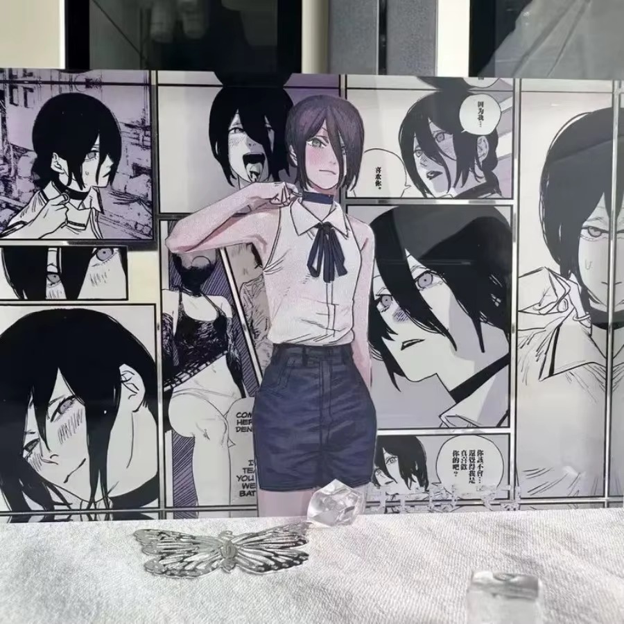 Figura de Anime de Denji y Rez - Anime Cosplay Prop reseña y precio