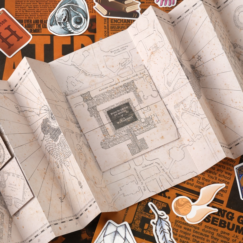 Mapa de la Escuela de Magia de - Anime Cosplay Prop reseña y precio